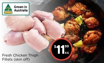 Foodworks Fresh Chicken Thigh Fillets offer
