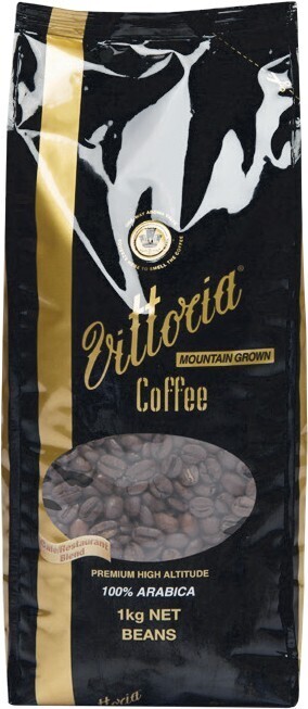 Woolworths Vittoria Mountain Grown Coffee Beans or Ground 1 kg or Organic Beans 1 kg offer