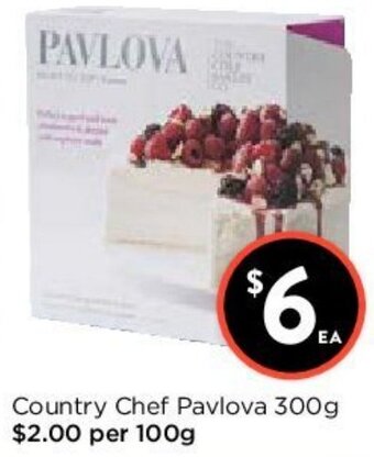 Foodworks Country Chef Pavlova 300g offer