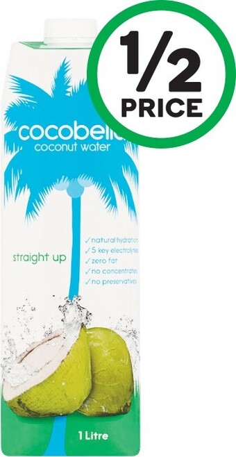 Woolworths Cocobella Coconut Water 1 Litre offer