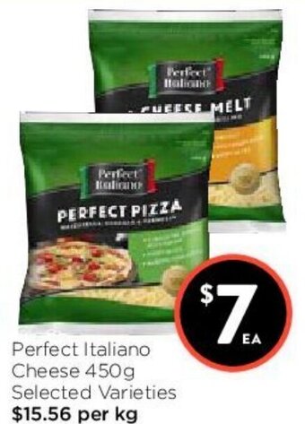 Foodworks Perfect Italiano Cheese 450g offer