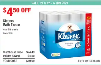 Kleenex Bath Tissue 48x216 sheets