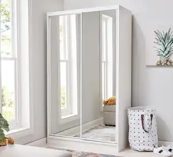 Fantastic Furniture Home Robe 120cm Mirror 2 Door offer
