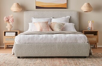 Bolster Queen Bed