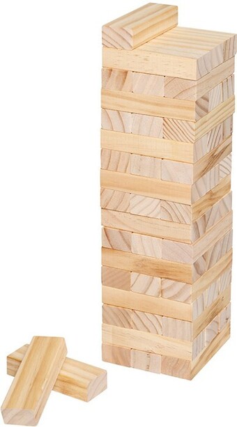 Giant Wooden Tumble Tower