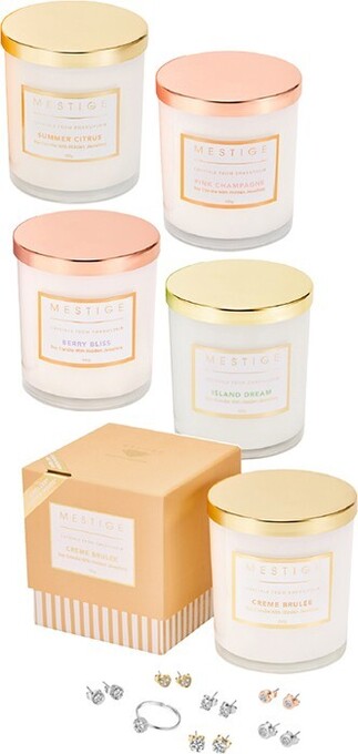 Soy Candle with Hidden Jewellery