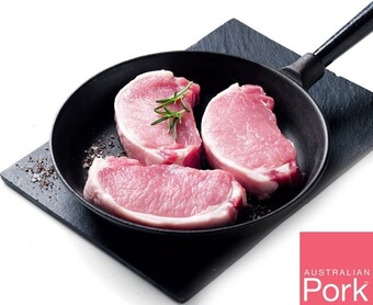 IGA Australian Pork Medallion Steaks offer