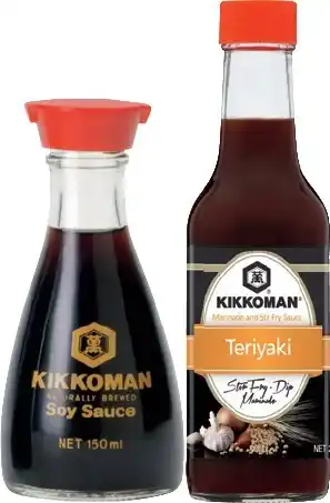 IGA Kikkoman Marinade 250mL or Soy Sauce 150mL Selected Varieties offer