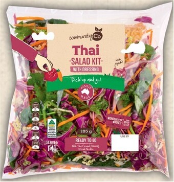 IGA Community Co Thai Salad Kit 285g offer
