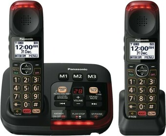 The Good Guys Panasonic Cordless Phone - Twin Pack offer