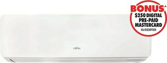 The Good Guys Fujitsu C9.4kW H10.3kW Reverse Cycle Split System offer