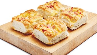 Woolworths Cheese & Bacon Rolls Pk 4* offer