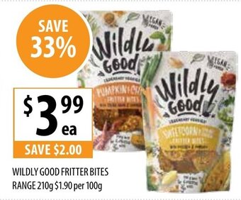 Wildly Good Fritter Bites Range 210g