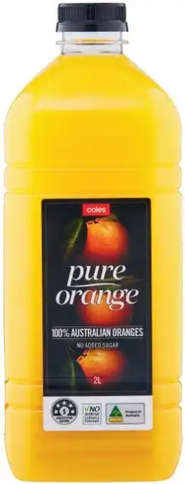 Coles Coles 2 Litre Juice offer