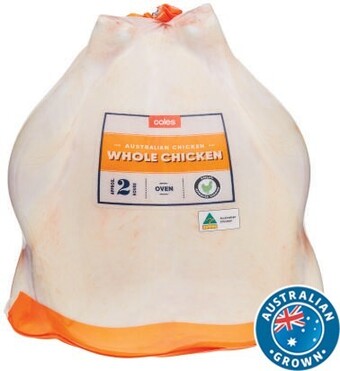 Coles Coles RSPCA Approved Whole Chicken offer