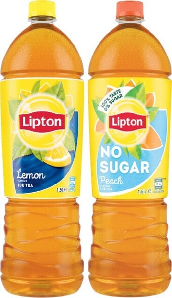 Coles Lipton Ice Tea 1.5 Litre offer