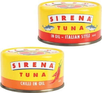 Coles Sirena Tuna 185g offer