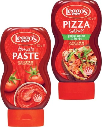 Coles Leggo’s Squeezy Paste 400g offer
