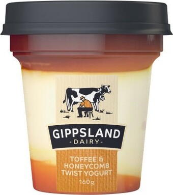 Coles Gippsland Twist Yogurt 160g offer