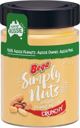 Bega Simply Nuts Peanut Butter 325g