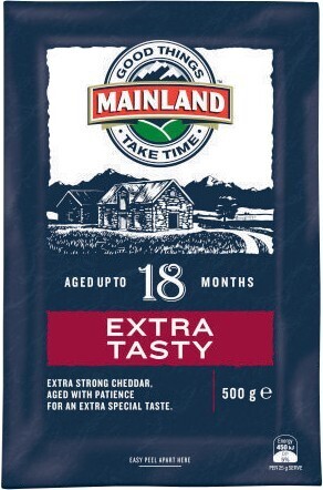 Coles Mainland Cheese Block 400g-500g offer