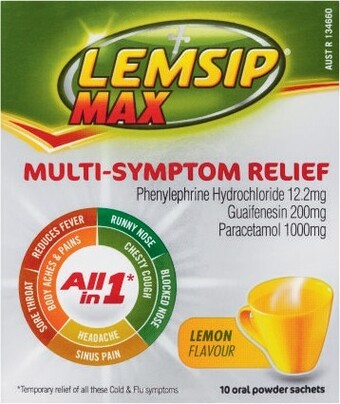 Lemsip All In One Hot Drinks 10 Pack
