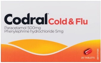 Codral Cold & Flu Tablets 20 Pack
