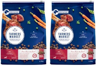 Coles Farmers Market Dry Dog Food 6.8kg offer
