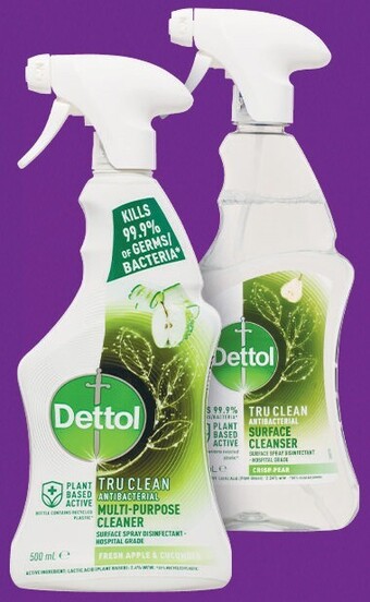 Coles Dettol Tru Clean Triggers 500mL offer
