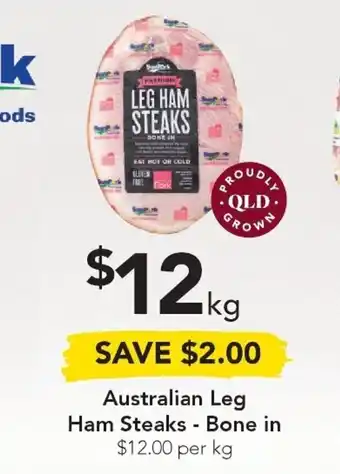 Drakes Australian Leg Ham Steaks - Bone in offer
