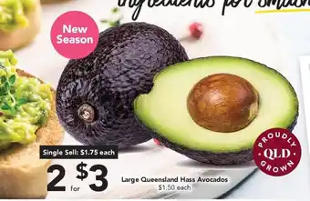 Drakes Large Queensland Hass Avocados offer