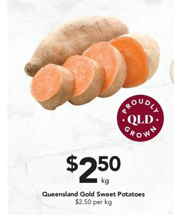 Drakes Queensland Gold Sweet Potatoes offer