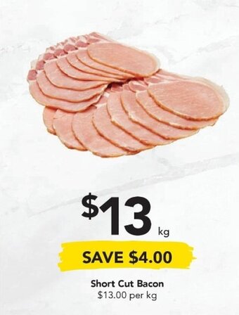 Drakes Short Cut Bacon offer