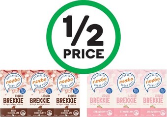 Woolworths Nexba Liquid Brekkie 3 x 250ml offer
