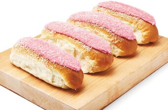 Woolworths Iced Finger Bun Varieties Pk 4^ offer