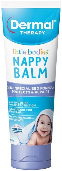 Woolworths Dermal Therapy Little Bodies Nappy Balm 100g offer