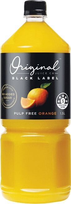 Woolworths Original Juice Black Label 1.5 Litre offer