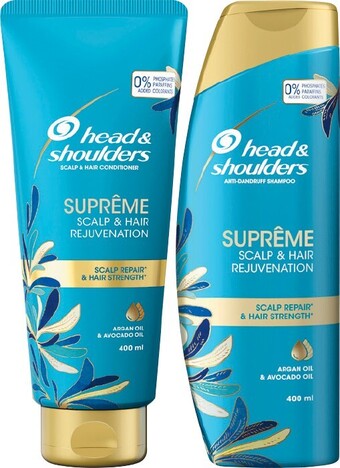 Woolworths Head & Shoulders Supreme Shampoo or Conditioner 400ml offer