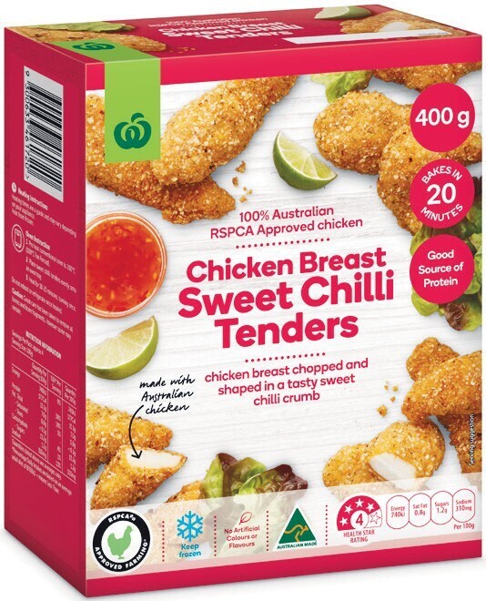Woolworths Chicken Breast Tenders 400g From the Freezer offer at