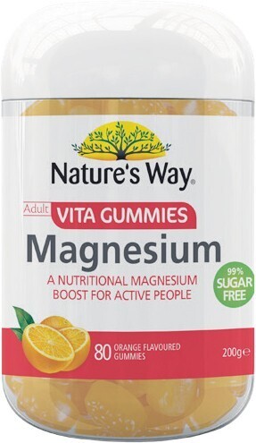 Woolworths Nature’s Way Magnesium Vita Gummies Pk 80^ offer