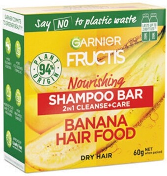 Woolworths Garnier Fructis Hair Food Shampoo Bar 60g offer