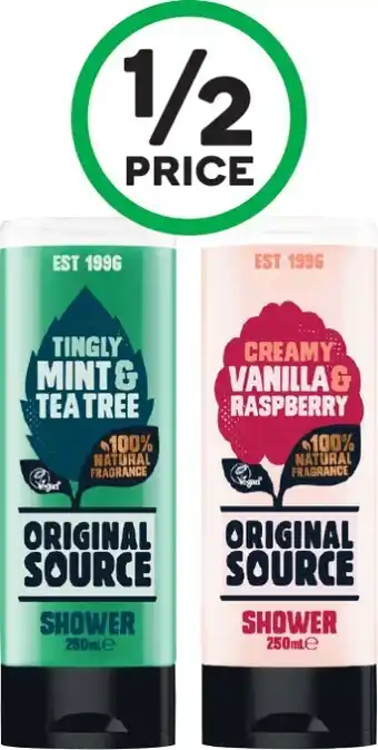 Woolworths Original Source Body Wash 250ml offer
