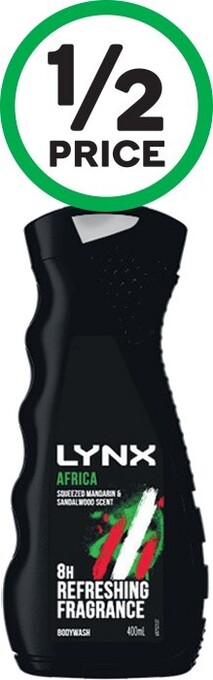 Woolworths Lynx Shower Gel 400ml offer