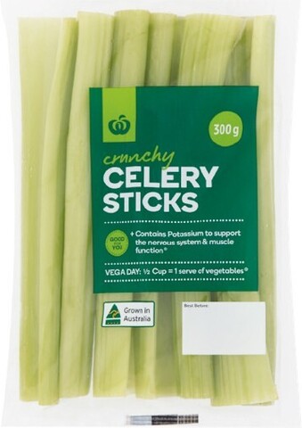 Woolworths Australian Celery Sticks 300g Pack offer