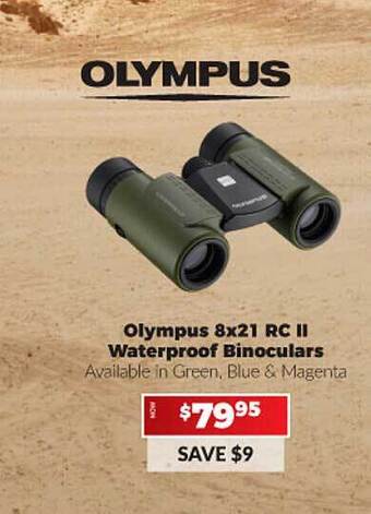 Camera House Olympus 8x21 RC II Waterproof Binoculars offer