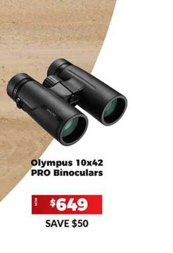 Camera House Olympus 10x42 Pro Binoculars offer