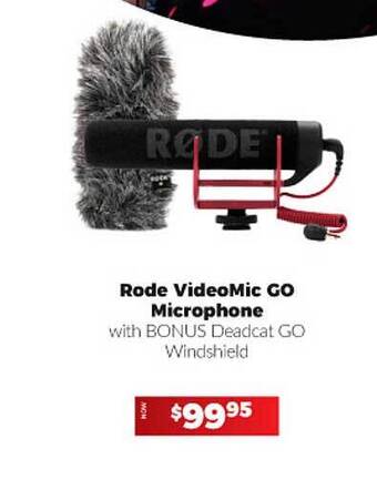 Rode VideoMic Go Microphone