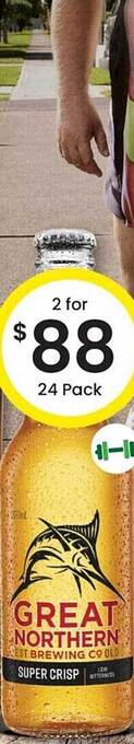 The Bottle O Great Northern Super Crisp offer