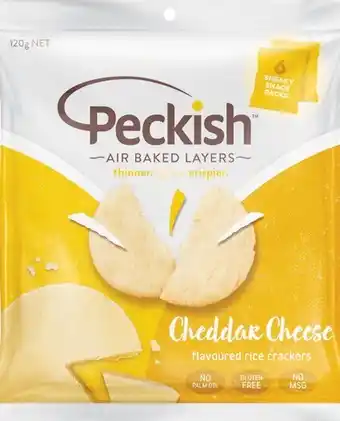 Woolworths Peckish Multipack 120g Pk 6 offer