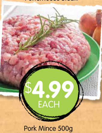 Spudshed Pork Mince 500g offer